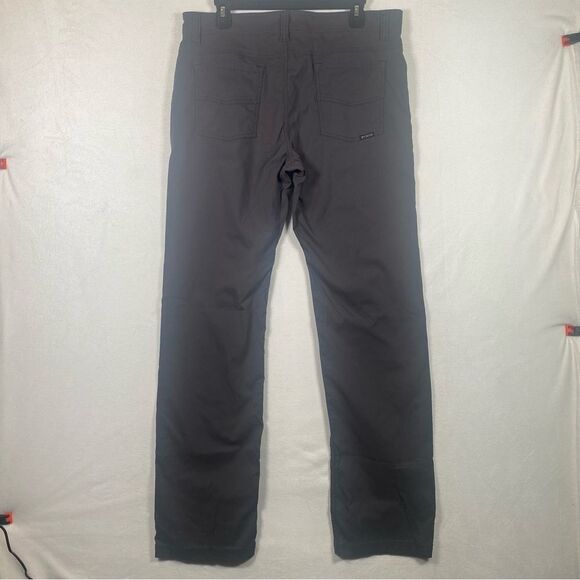 Prana Brion Pants Gray Slim Fit Size 33 - Picture 2 of 11